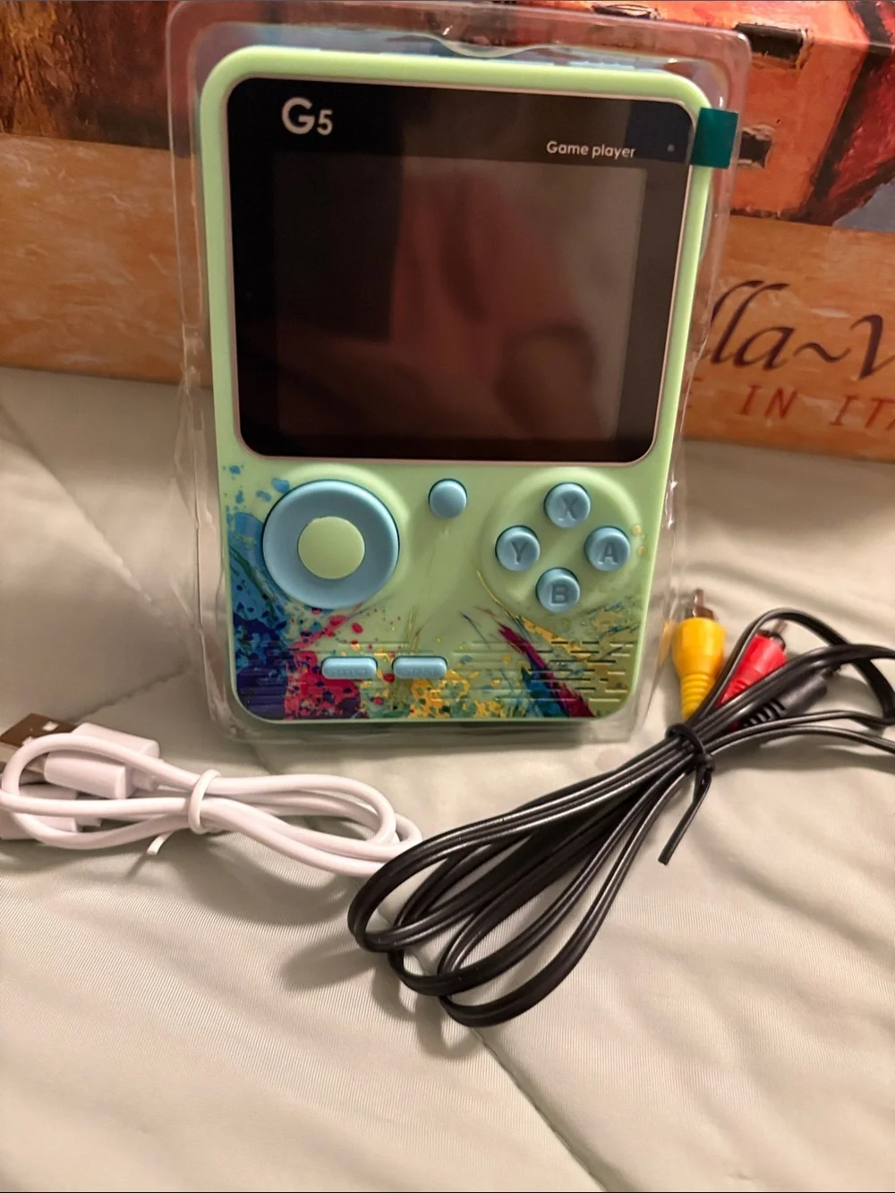 Portable Handheld Game Console - Green